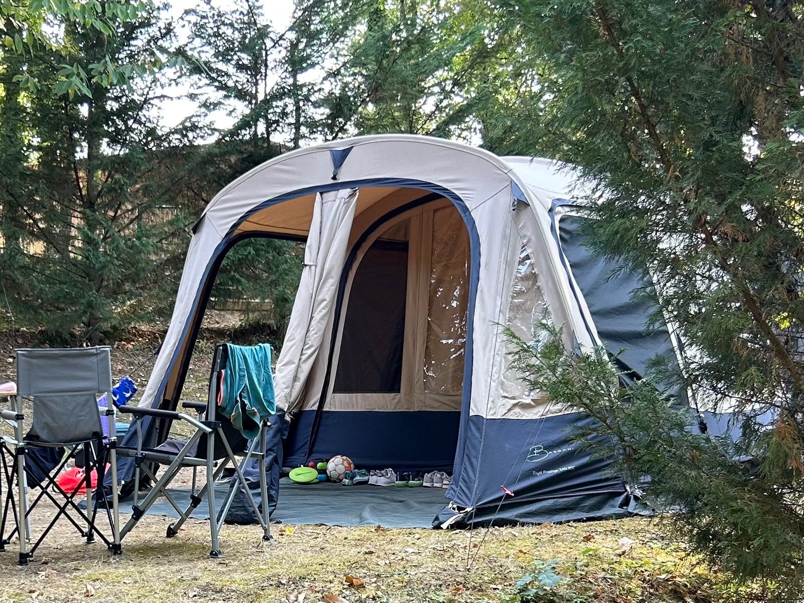 Bardani 340 Royal Prestige RSC (2022) familietent, Ophalen, Gebruikt, Tot en met 5