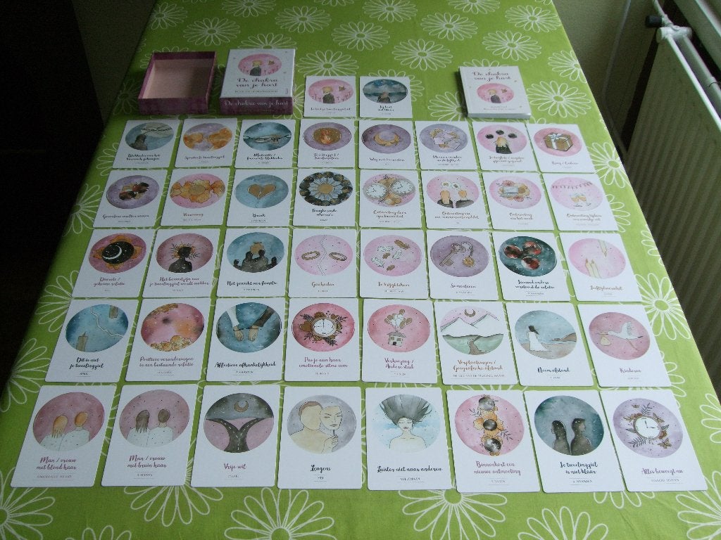 De chakra van je hart - Boek + orakelkaarten - Isabelle Cerf, Boeken, Ophalen of Verzenden, Zo goed als nieuw, Tarot of Kaarten leggen