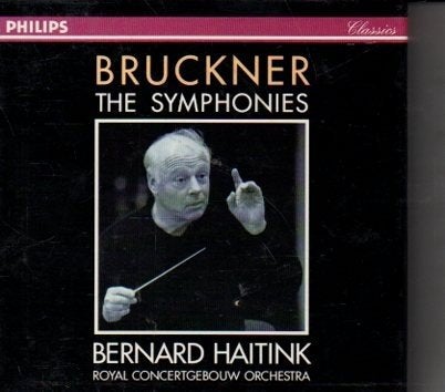 Bruckner: The Symphonies - Bernard Haitink -9cds, Symfonie, Ophalen of Verzenden, Zo goed als nieuw, Romantiek