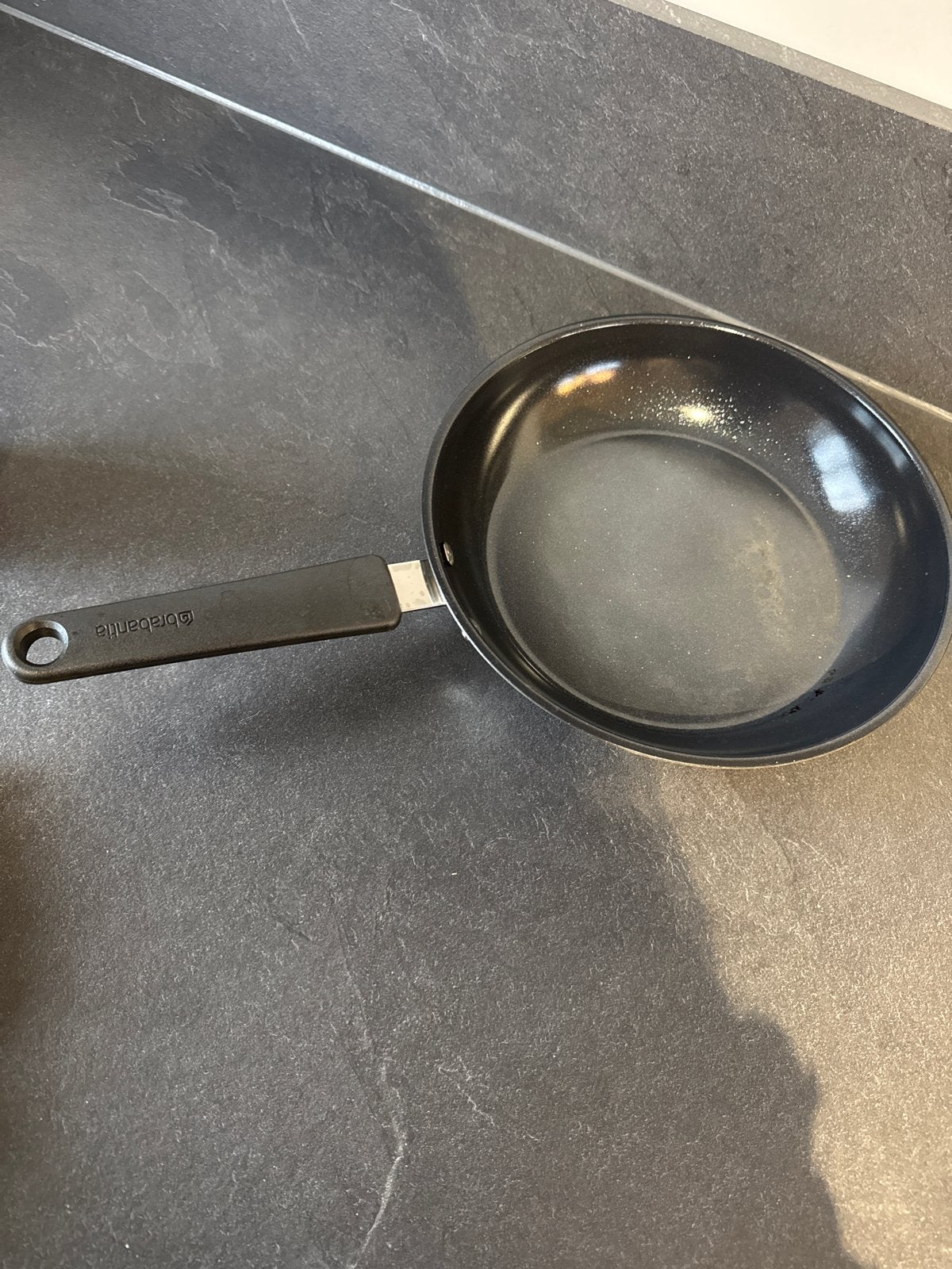 Gratis Brabantia koekenpan - Gebruikt maar in goede staat, Ophalen, Gebruikt, Koekenpan