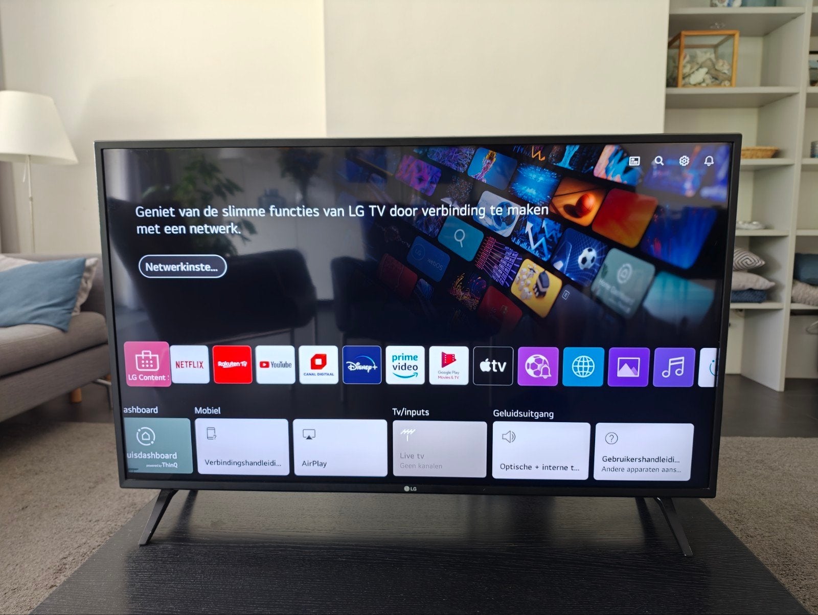​LG 43 inch (109 cm) 4K Ultra HD Smart TV (2020), Audio, Tv en Foto, Televisies, 50 Hz, Ophalen of Verzenden, 100 cm of meer, 4k (UHD)