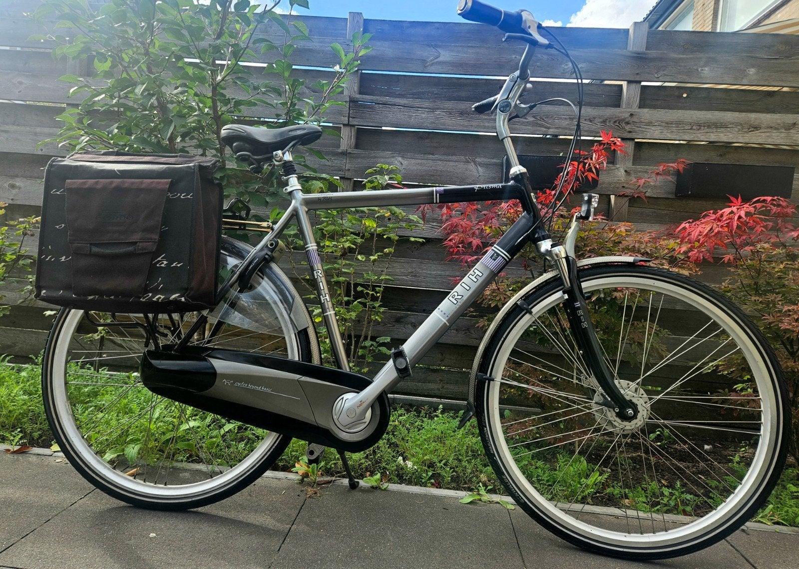 ✅ Rih Prisma C8 Herenfiets in nieuwstaat Frame 60cm, 8 vern., Versnellingen, Zo goed als nieuw, 57 tot 61 cm, Trommelrem