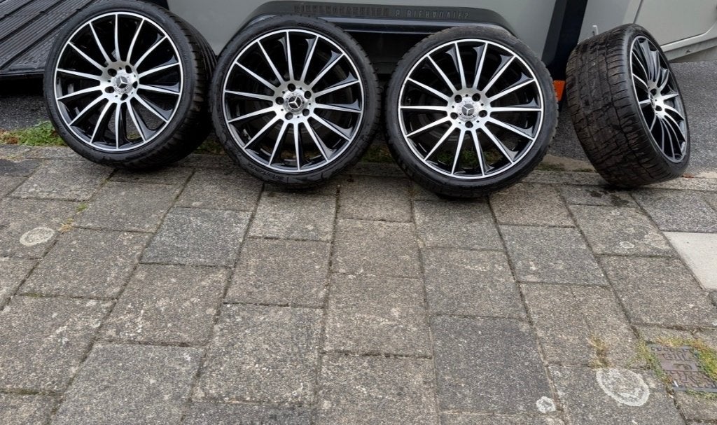 Velgen met band 19 inc, Gebruikt, Velg(en), 235 mm, Personenwagen