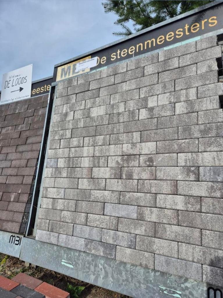 Waaltjes dikformaat 21x7x8 klinker plus terrastegel s-partij, Nieuw, Ophalen of Verzenden, 10 m² of meer, Beton