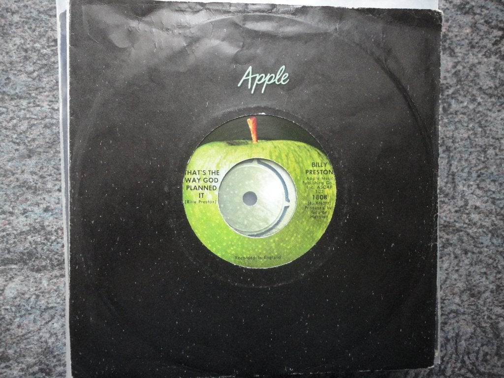 Billy Preston - That's the way god planned it USA 1969, Gebruikt, Originele persing, 7 inch, Single