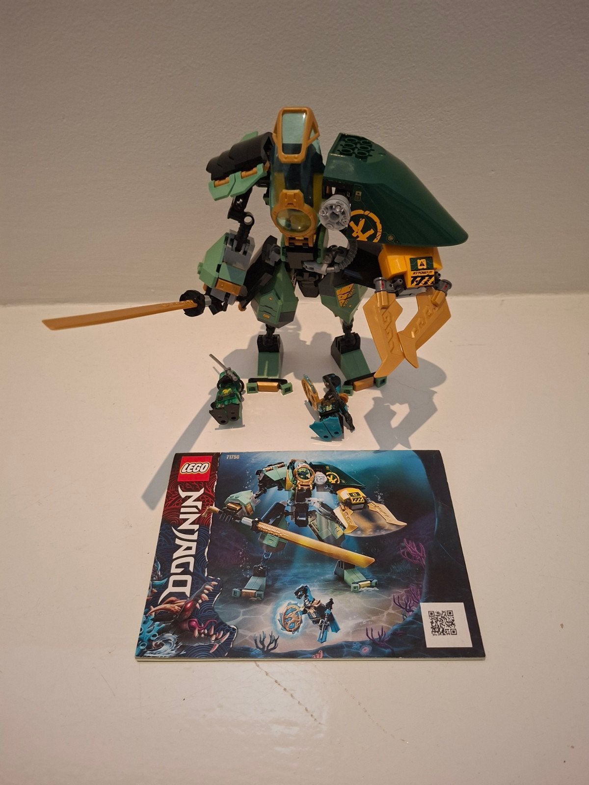 LEGO Ninjago 71750 Waterrobot, Lego, Ophalen of Verzenden, Zo goed als nieuw, Inclusief instructies