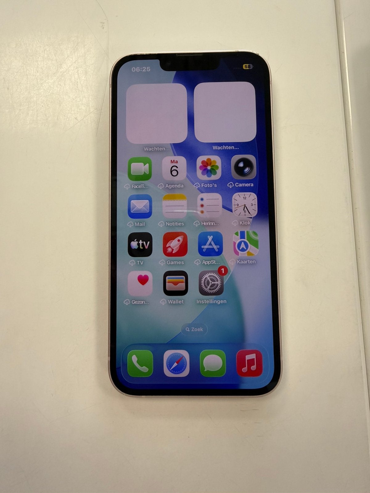 Iphone 13 128GB Blauw, Telecommunicatie, Mobiele telefoons | Hoesjes en Frontjes | Apple iPhone, Ophalen of Verzenden, Zo goed als nieuw