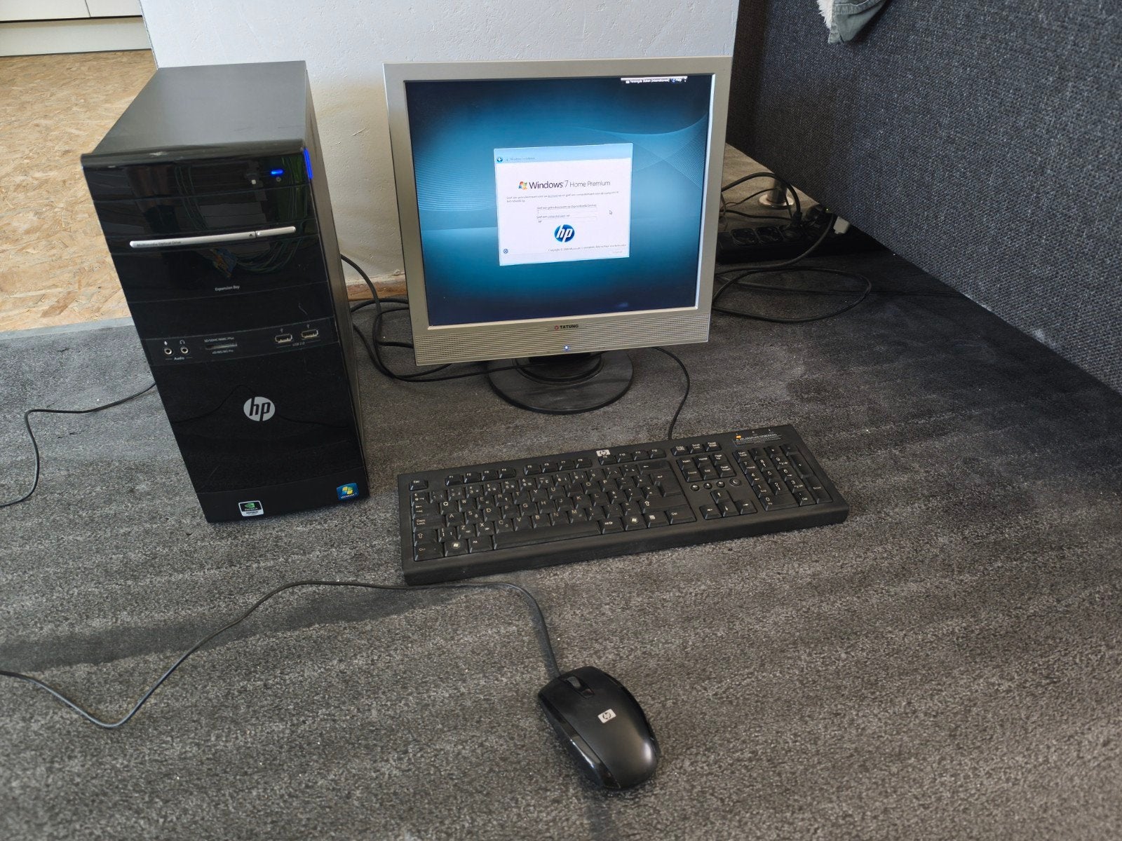 hp desktop Windows 7, Ophalen, Gebruikt, HP Desktop