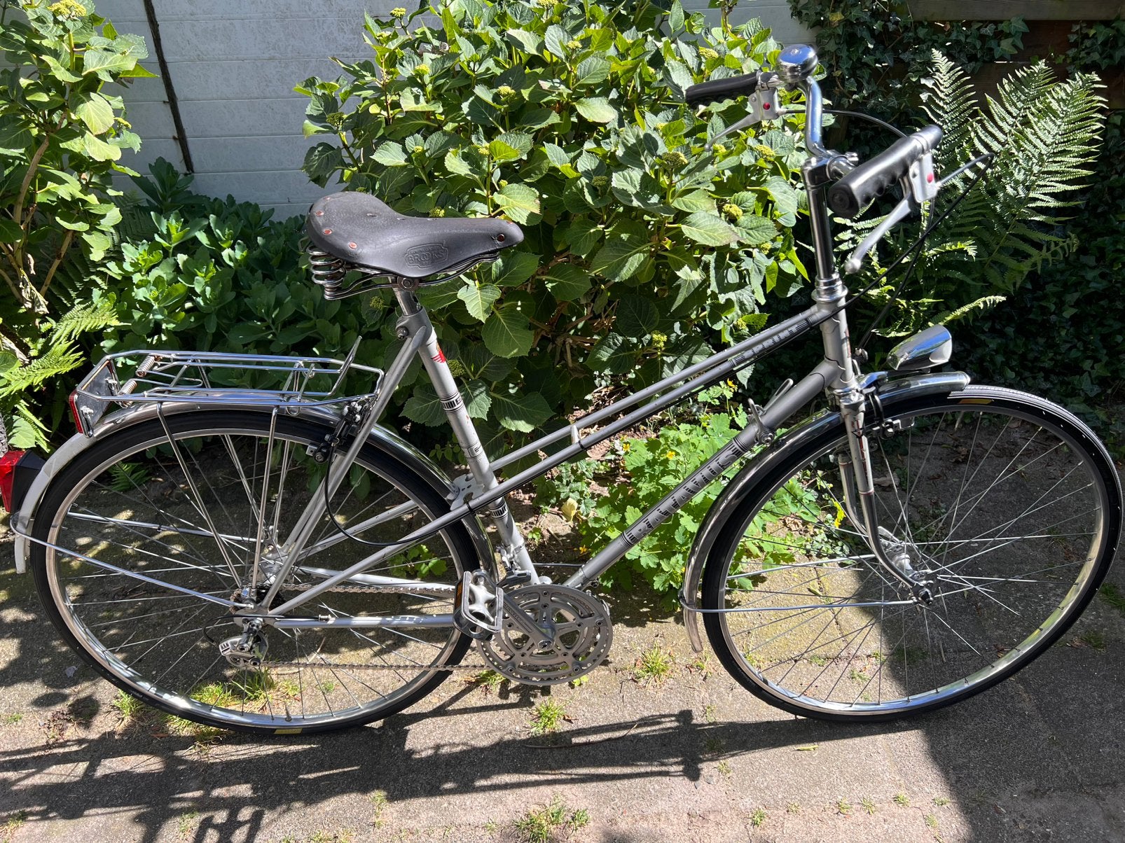 Batavus Sprint Vintage Dutch Touring 10 speed, Ophalen, 28 inch, 10 tot 15 versnellingen, Velgrem
