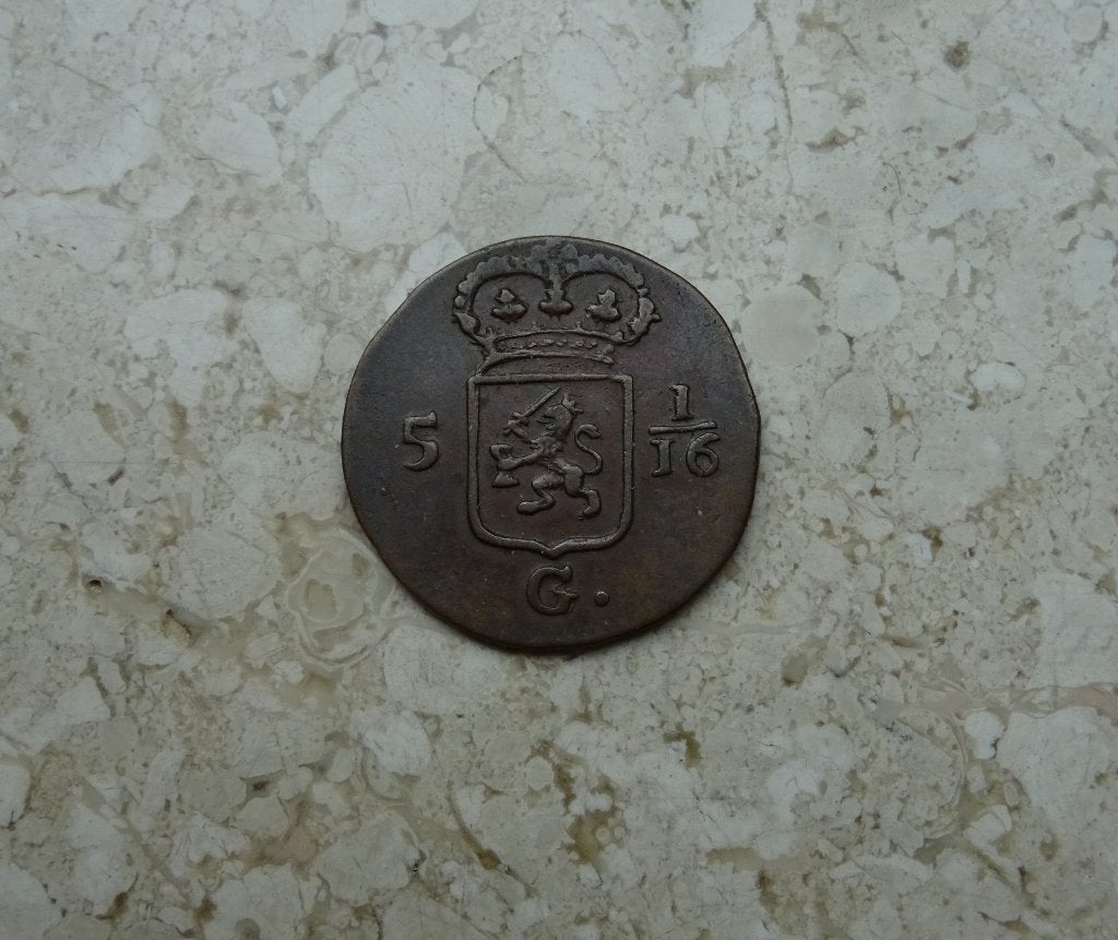 Duit 5 1/16 stuiver Ned Indië 1808, Postzegels en Munten, Munten | Nederland, Verzenden, Vóór koninkrijk, Overige waardes, Losse munt