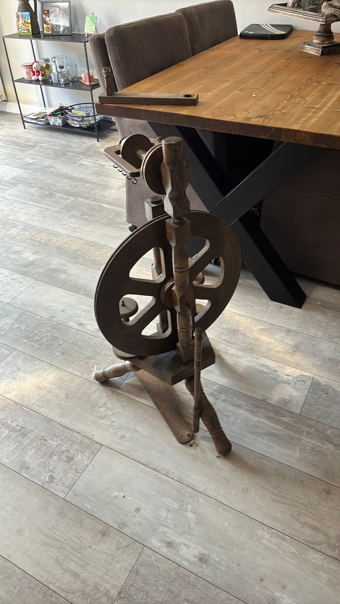 Spinnewiel, Ophalen, Niet werkend, Spinnewiel