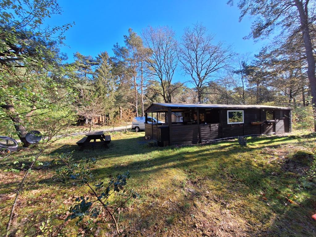 Houten chalet, Caravans en Kamperen