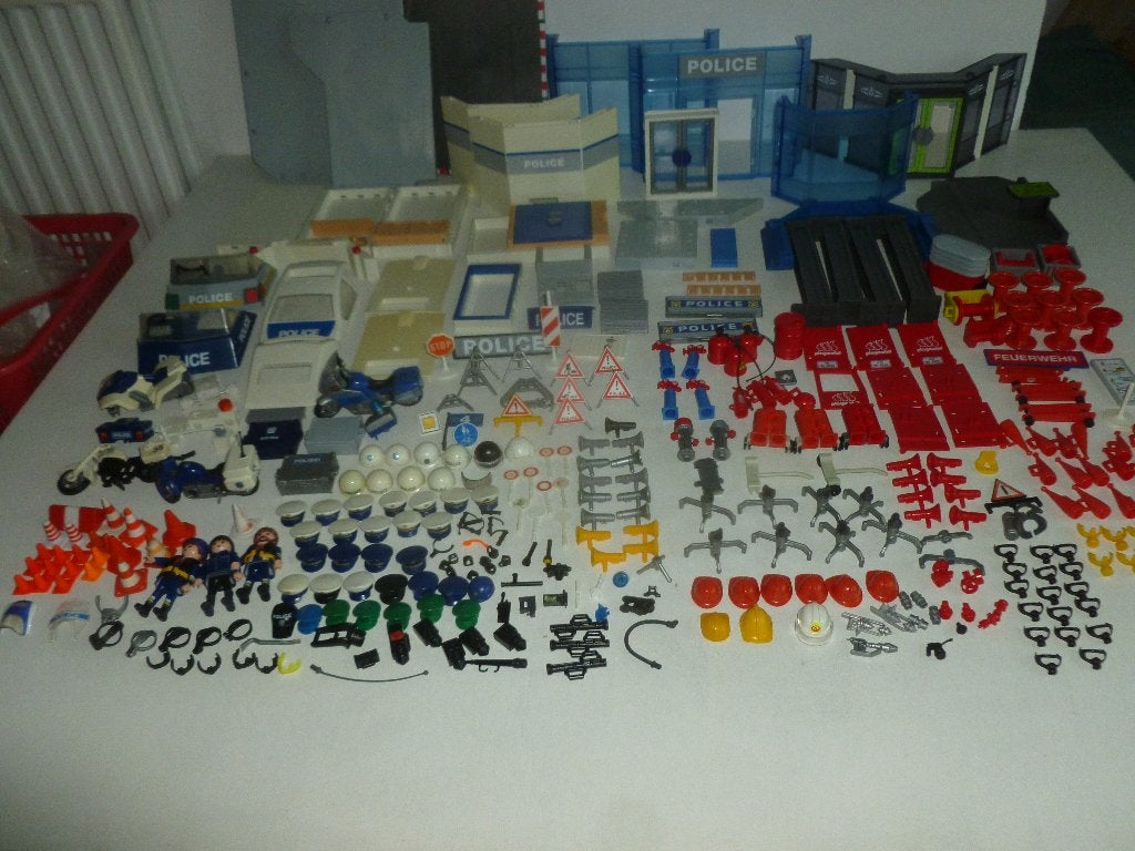 Playmobil Onderdelen Politie+Brandweer ea. Per Stuk Vanaf, Gebruikt, Losse onderdelen, Overige typen, Ophalen of Verzenden