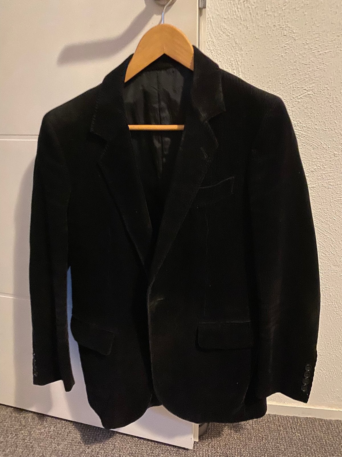 Corduroy herenpak, Kleding | Heren, Ophalen, Gedragen, Maat 46 (S) of kleiner, Zwart