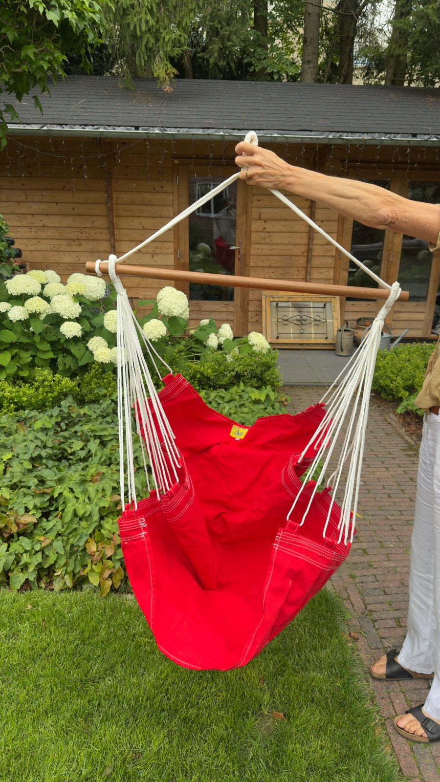 Hangmat stoel, Tuin en Terras, Hangmatten, Ophalen, Zo goed als nieuw