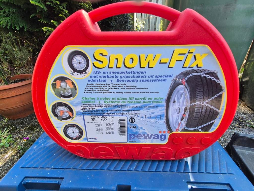 Pewag Snow-Fix SL 69 Sneeuwkettingen - Nieuwstaat, Auto diversen, Sneeuwkettingen, Ophalen, Zo goed als nieuw