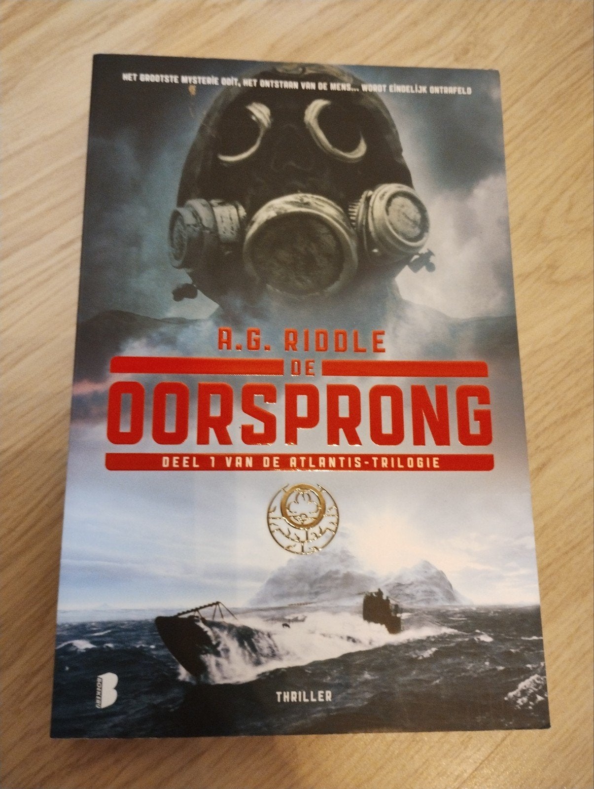 A.G. Riddle - De oorsprong en deel 2, Boeken, Ophalen of Verzenden, Zo goed als nieuw, A.G. Riddle