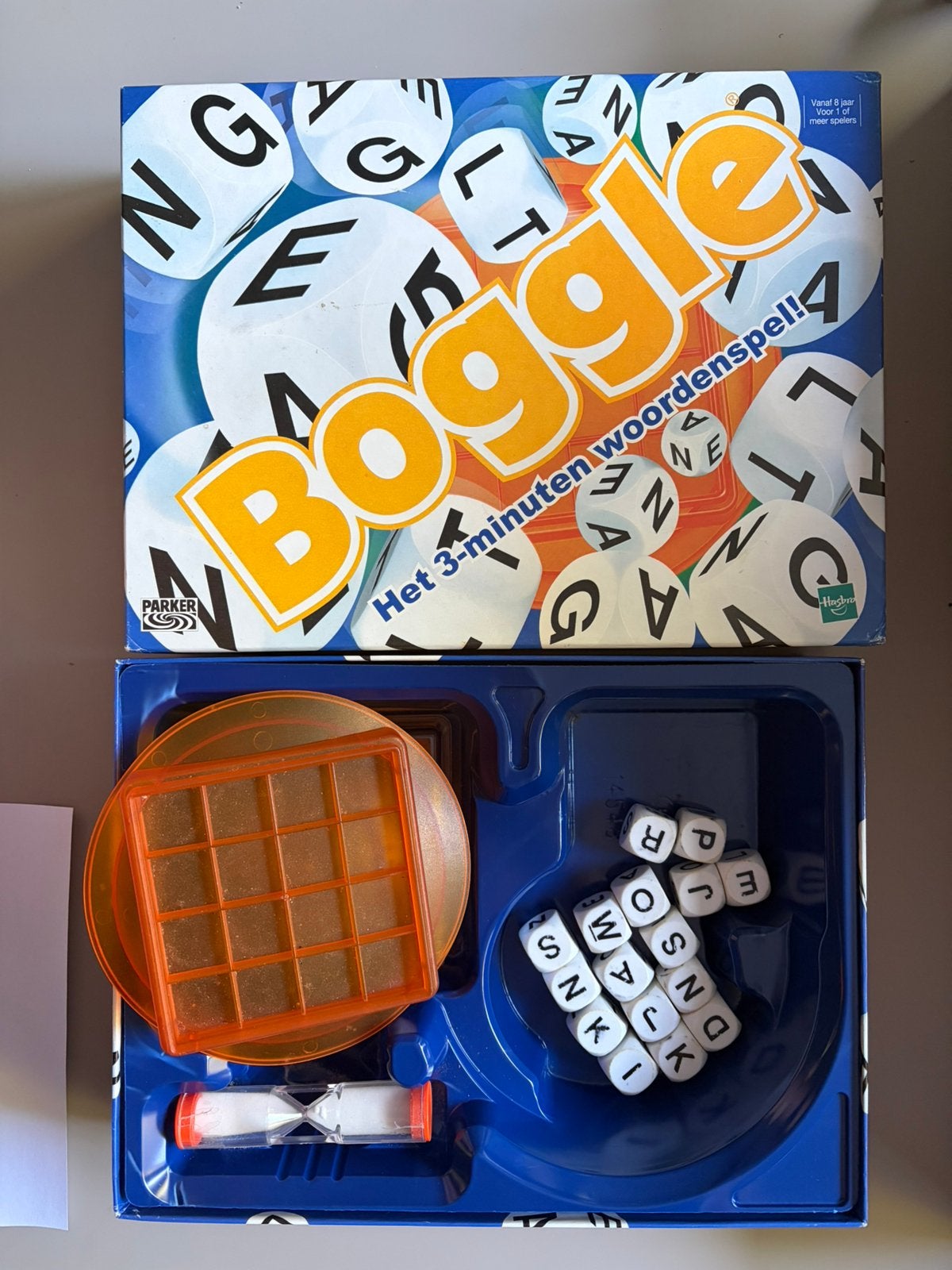 Boggle taalspel, Hobby en Vrije tijd, Ophalen of Verzenden, Gebruikt