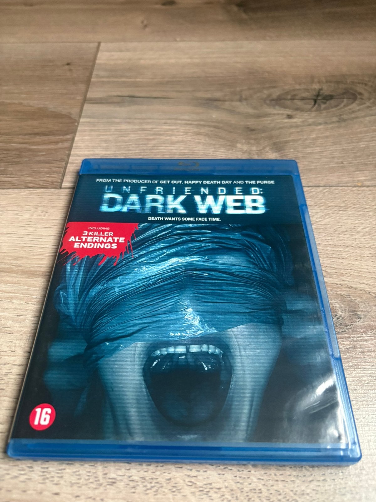 Unfriended Dark Web blu ray nederlandse uitgave, Ophalen of Verzenden, Zo goed als nieuw, Actie