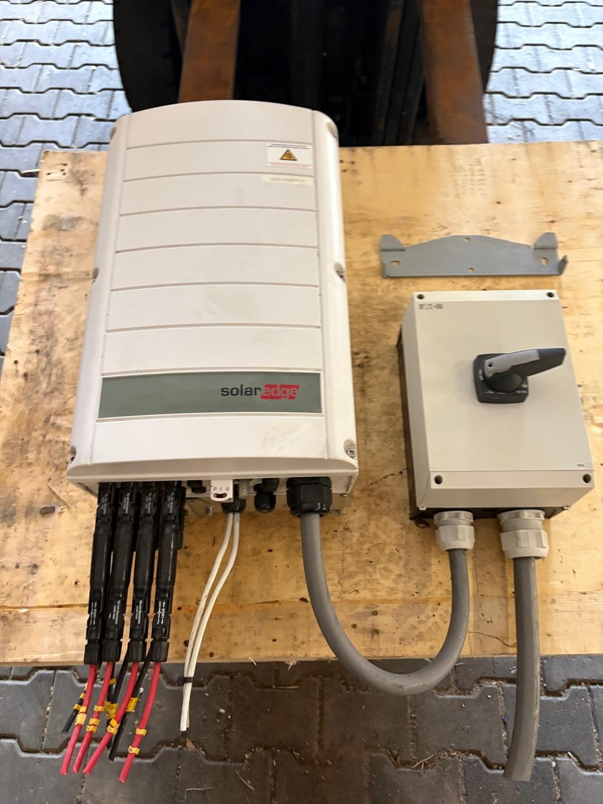 Solaredge 33.3k met optimizers, Ophalen of Verzenden, Gebruikt