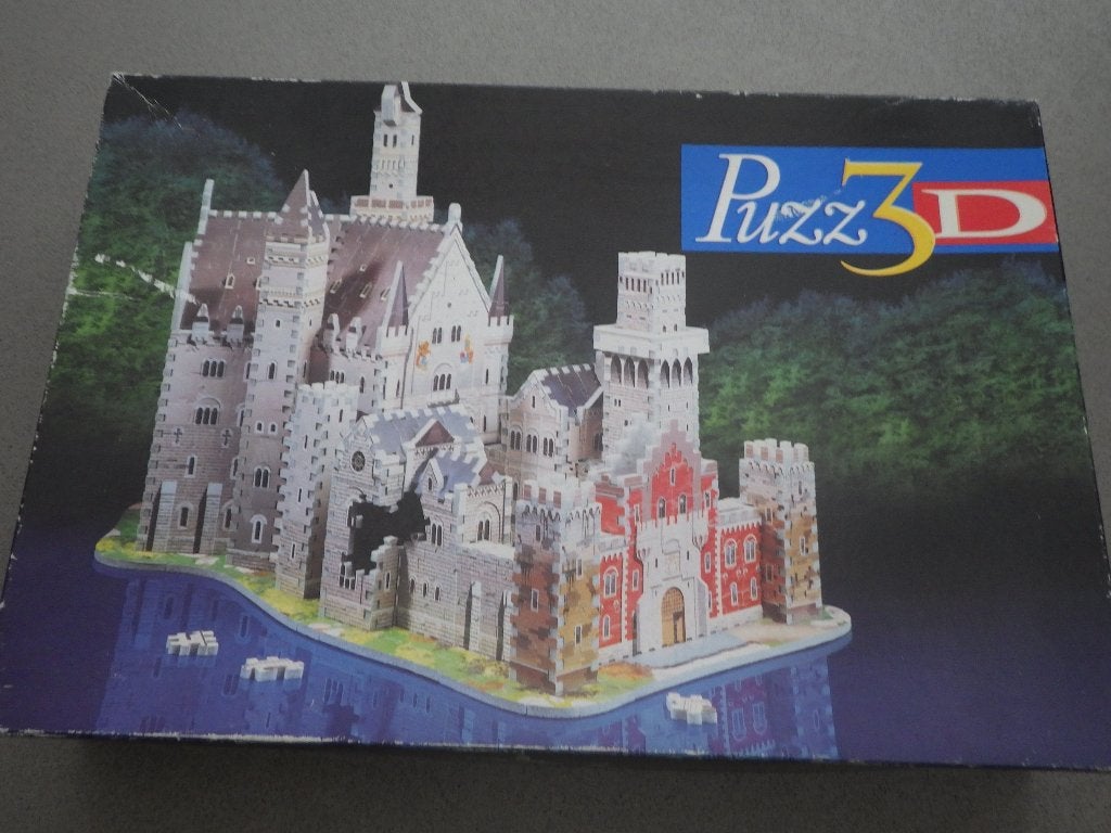 3D puzzel kasteel, Ophalen, Minder dan 500 stukjes, Zo goed als nieuw, Rubik's of 3D-puzzel