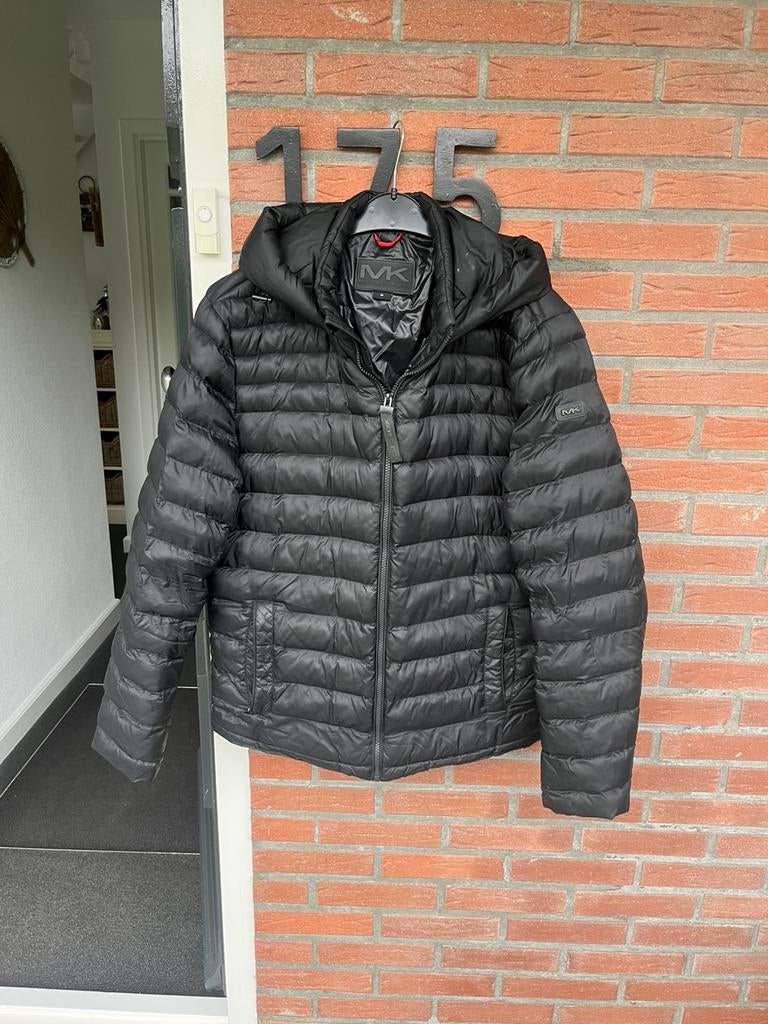 michael kors heren jas origineel zwart m als nieuw, Ophalen of Verzenden, Zo goed als nieuw, Zwart