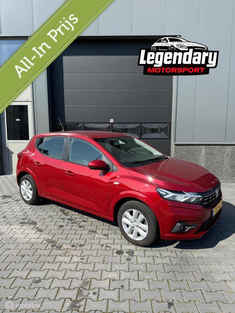 Dacia Sandero 1.0 SCe 65|2022|1e Eig|CarPlay|VOL|Garantie, Auto's, Dacia, Voorwielaandrijving, Stof, Gebruikt, Parkeersensor