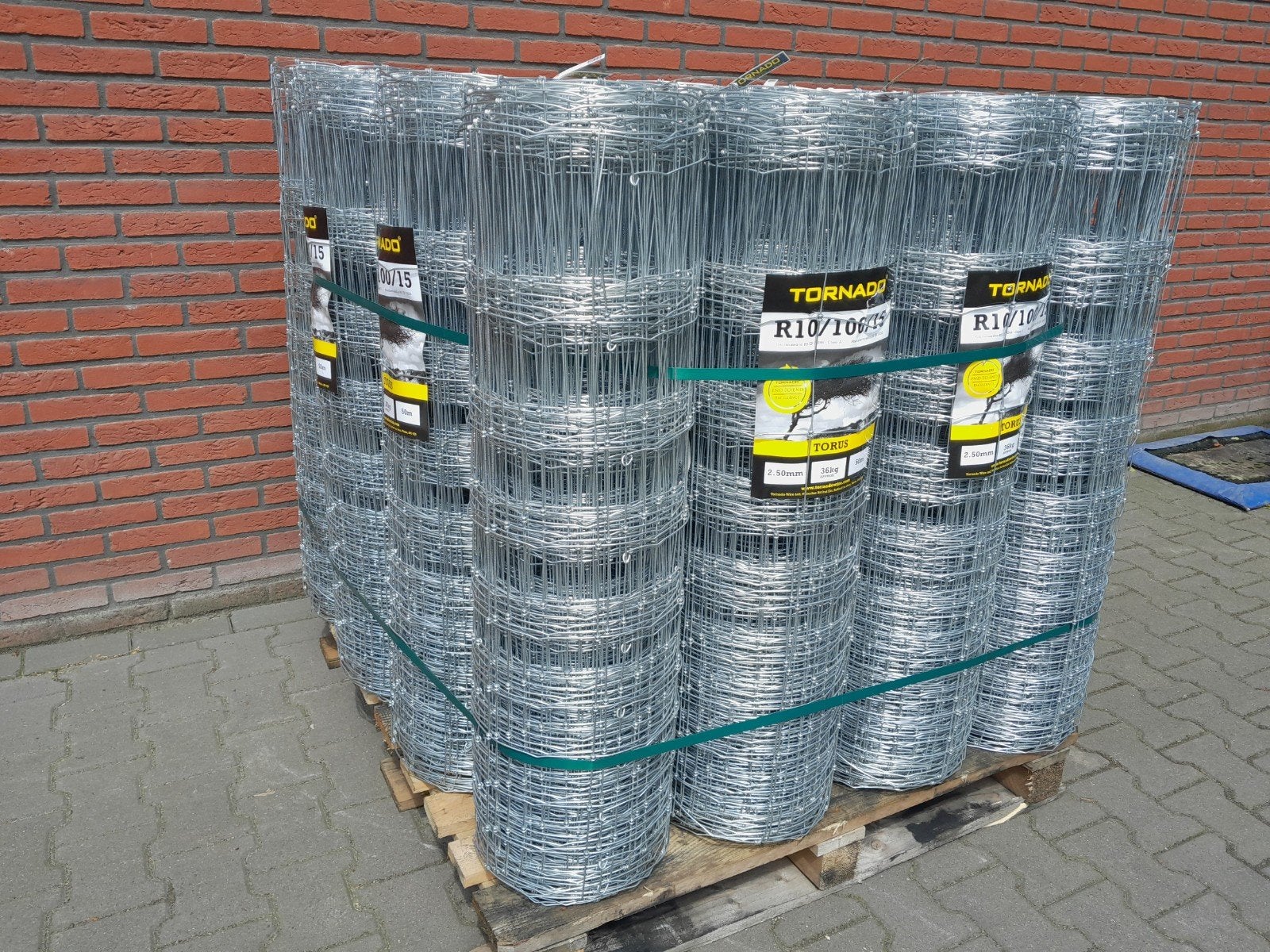 Schapengaas Tornado gaas R10-100-15 1,00m hoog 100 mtr lang, Ophalen, Nieuw, 20 meter of meer, Gaas