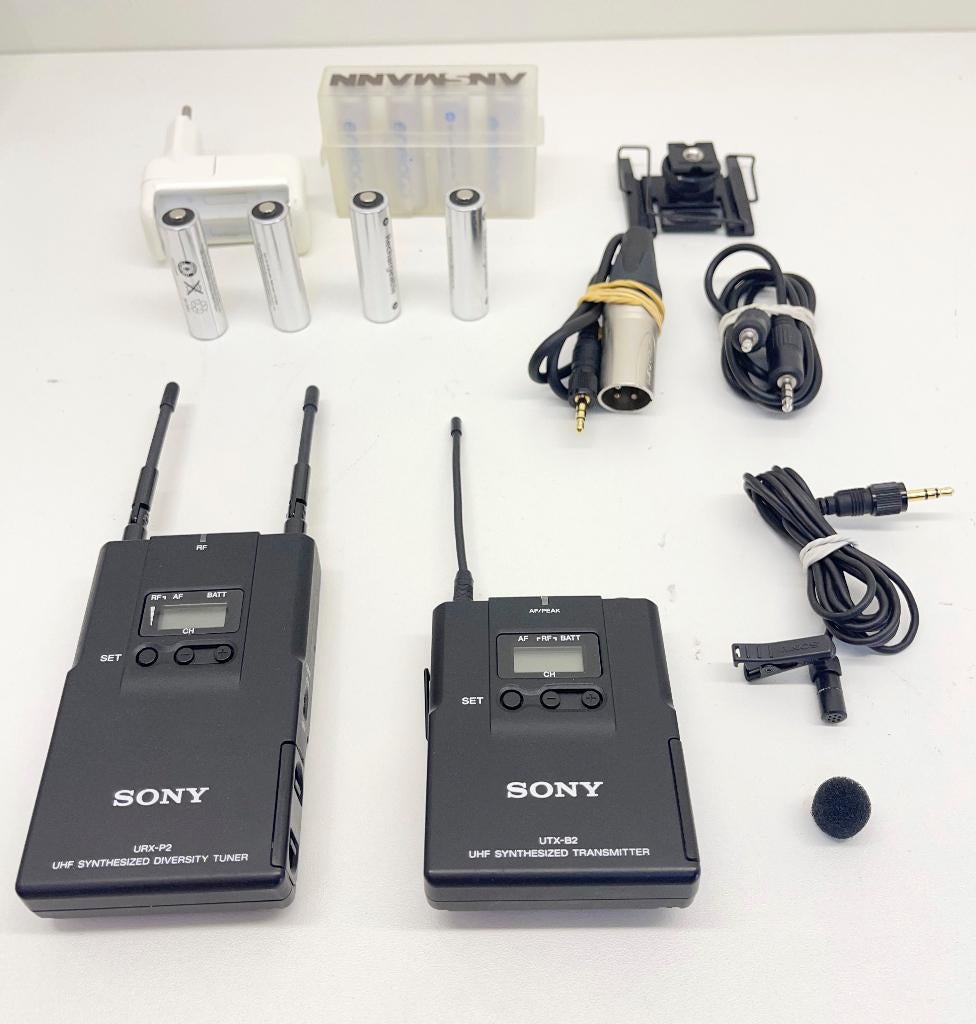 SONY Verzender+ontvanger+lavalier mic + extras, N, N, Overige typen, Ophalen of Verzenden