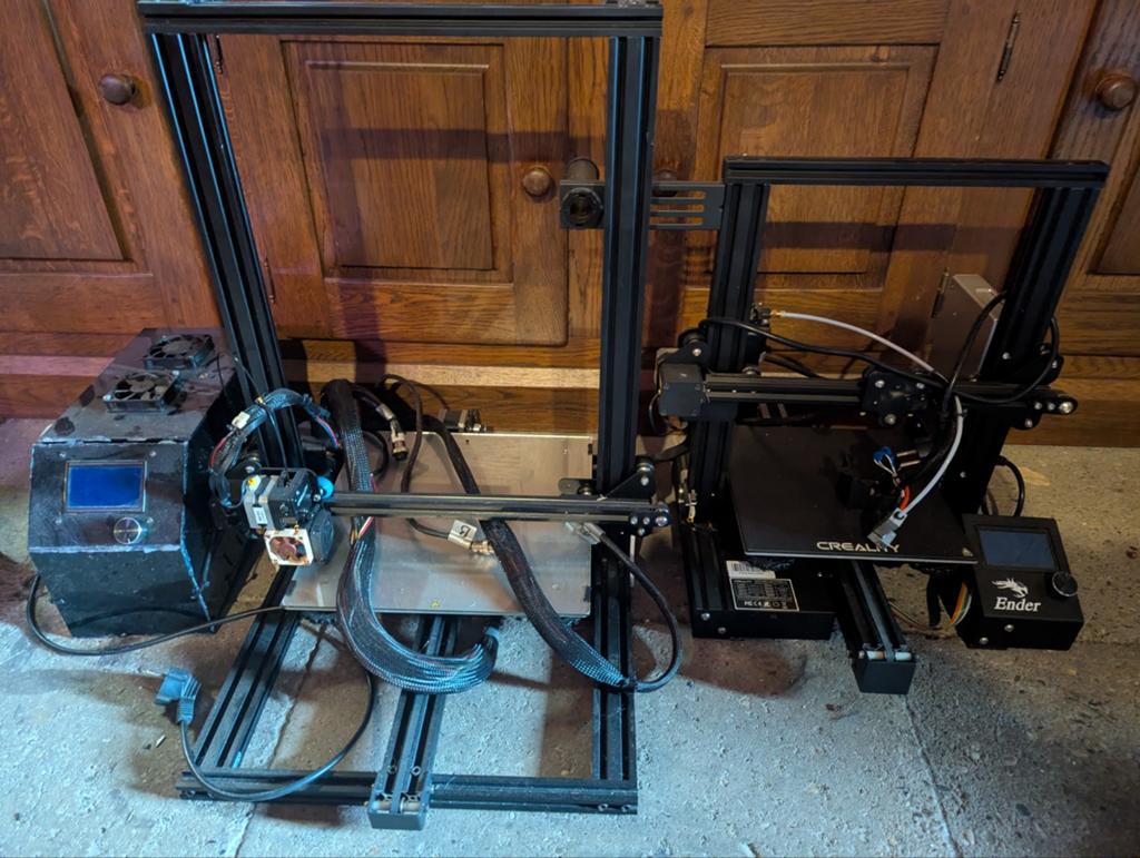 2 3D printers voor onderdelen (Creality Ender), Computers en Software, 3D Printers, Ophalen