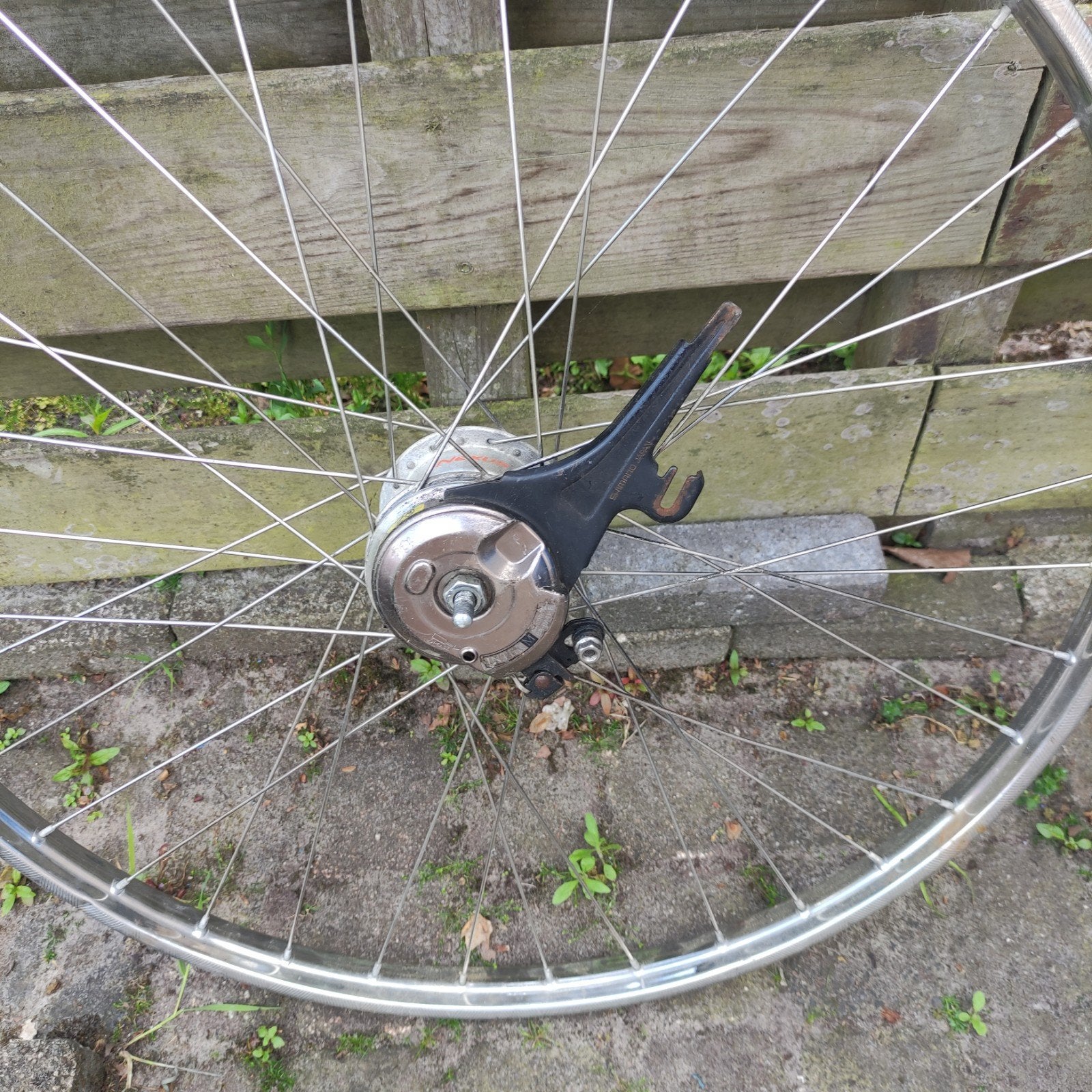 Gazelle voor wiel met Naf Dinamo 28 inch, Fietsen en Brommers, Fietsonderdelen, Ophalen, Gebruikt, Wiel