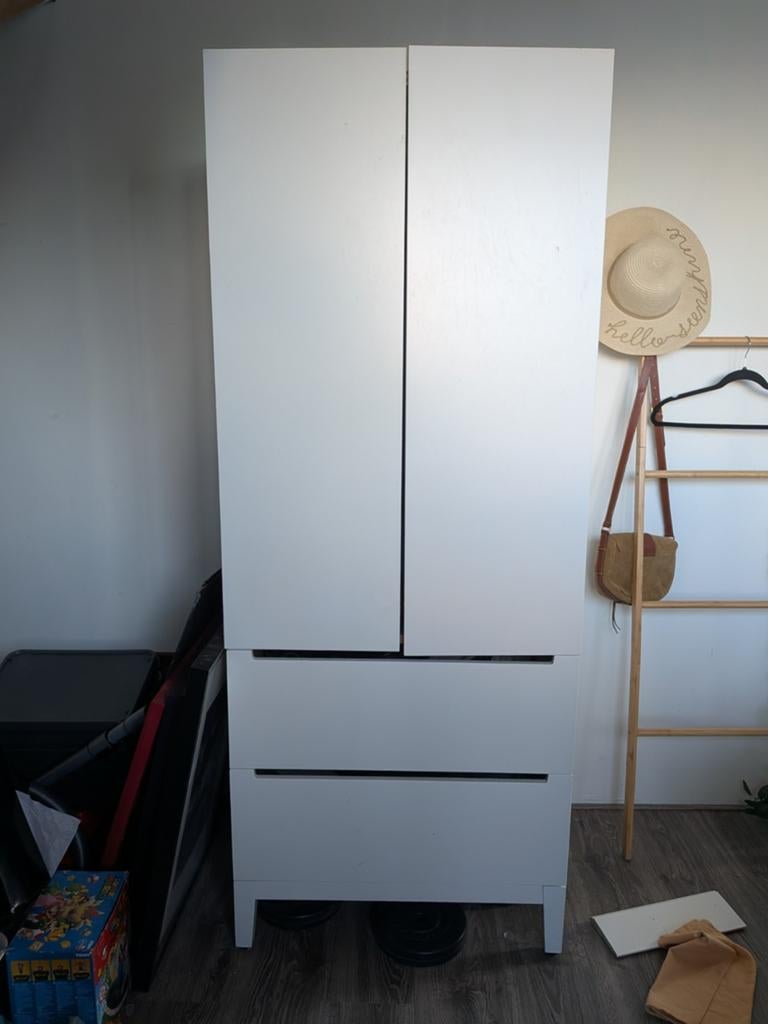 Ikea Nordli Kledingkast, Huis en Inrichting, Kasten | Kledingkasten, Ophalen, Gebruikt, 50 tot 100 cm, 150 tot 200 cm
