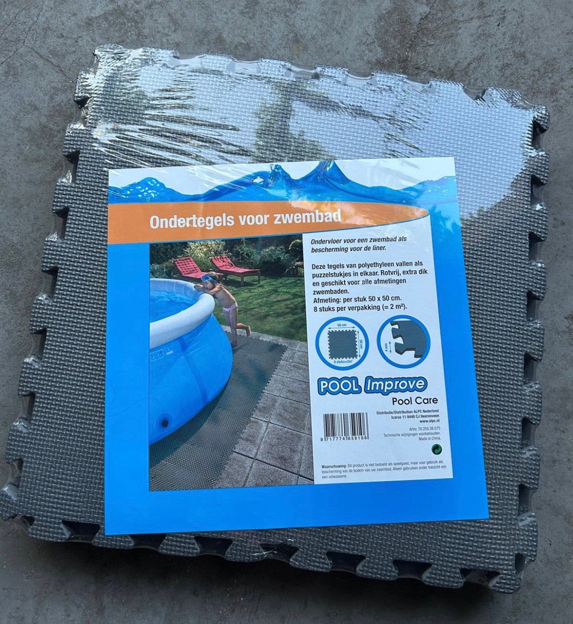 Ondertegels zwembad, Tuin en Terras, Ophalen, Nieuw