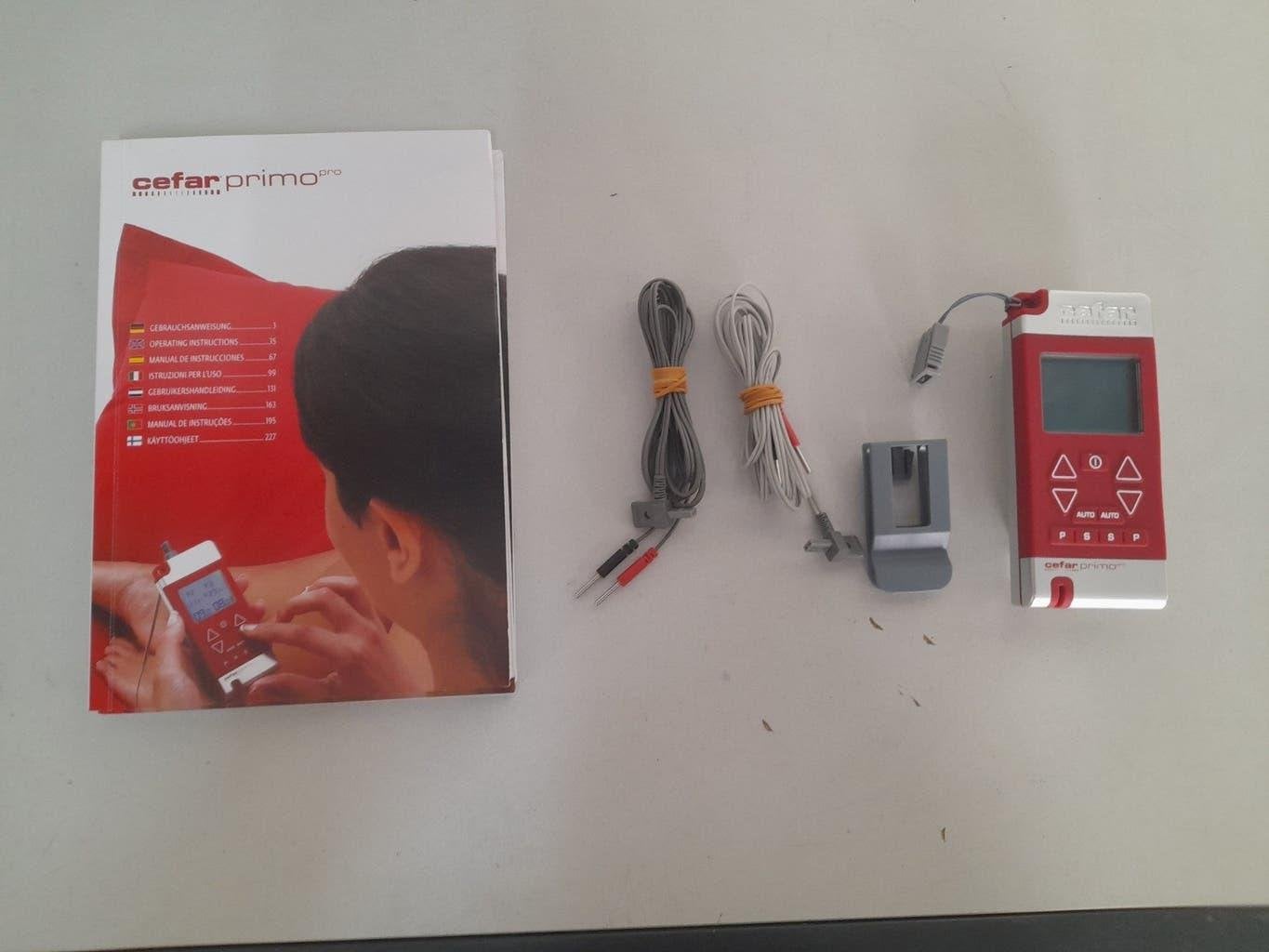 Cefar Primo Pro Tens Pijnverlichting - Spierontspanning, Ophalen of Verzenden, Gebruikt, Overige typen