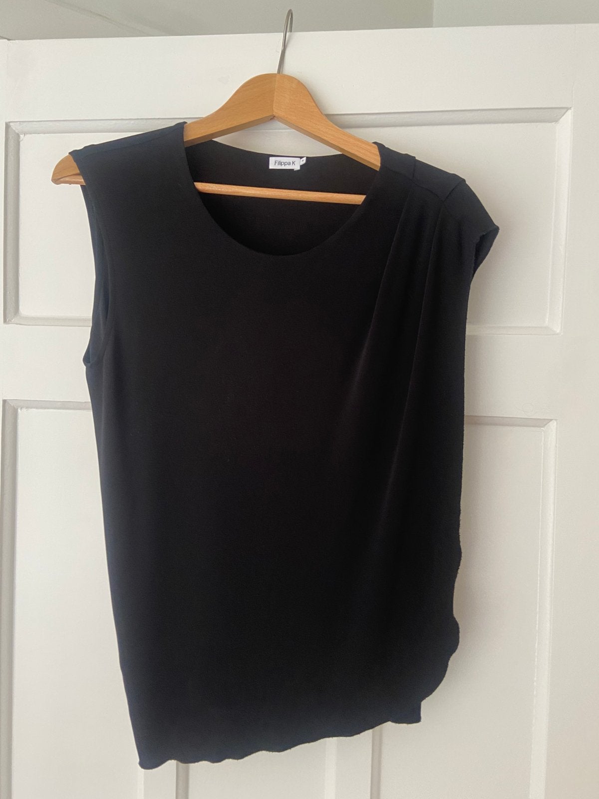 Zwarte top Filippa K, Kleding | Dames, Zwart, Ophalen of Verzenden, Zo goed als nieuw, Maat 36 (S)