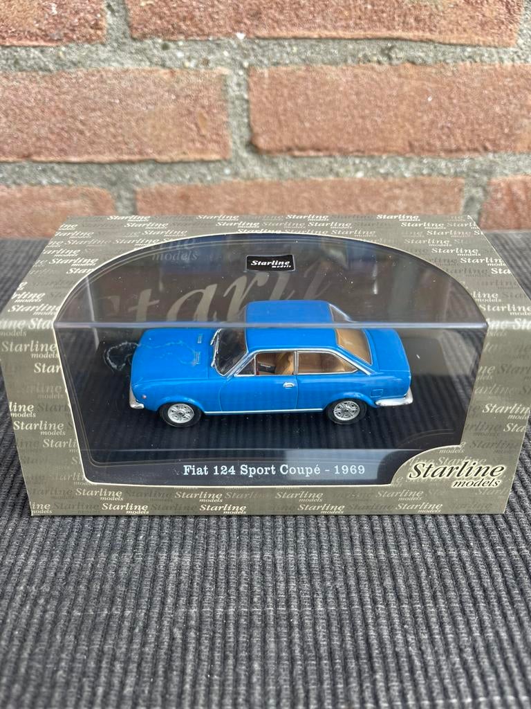 1:43 Starline Fiat 124 Sport Coupé, Hobby en Vrije tijd, Modelauto's | 1:43, Ophalen of Verzenden, Nieuw, Auto, Starline
