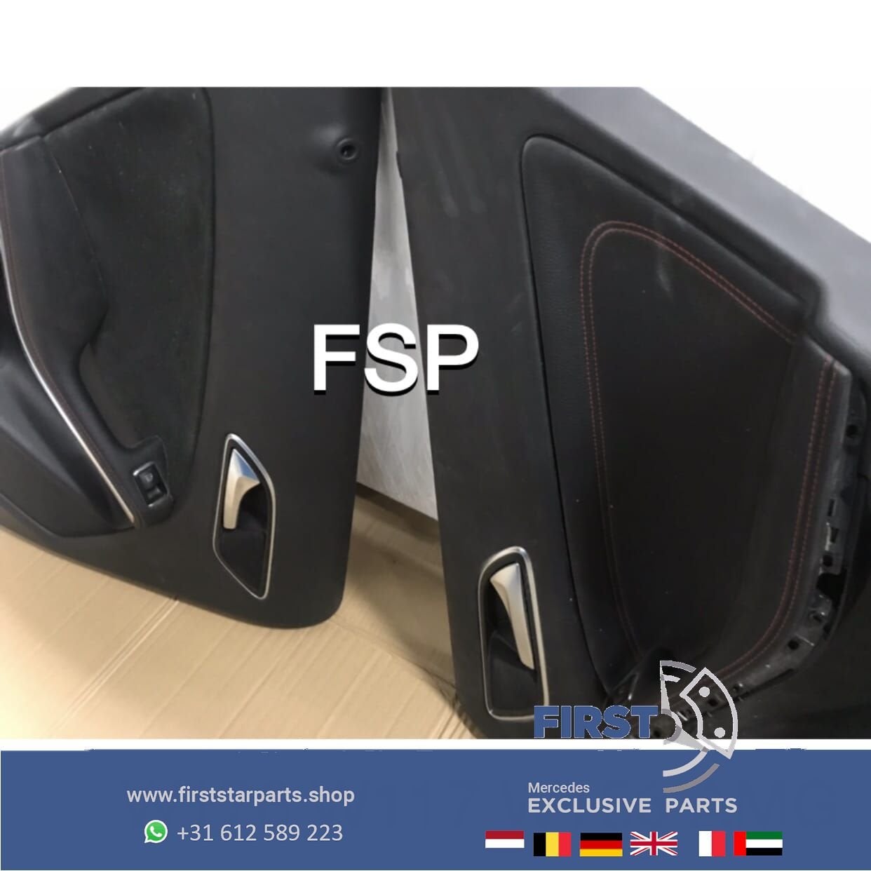 W176 W117 W156 AMG DEURPANEEL Mercedes A CLA GLA KLASSE DEUR, Auto-onderdelen, Interieur en Bekleding, Gebruikt, -, Ophalen of Verzenden