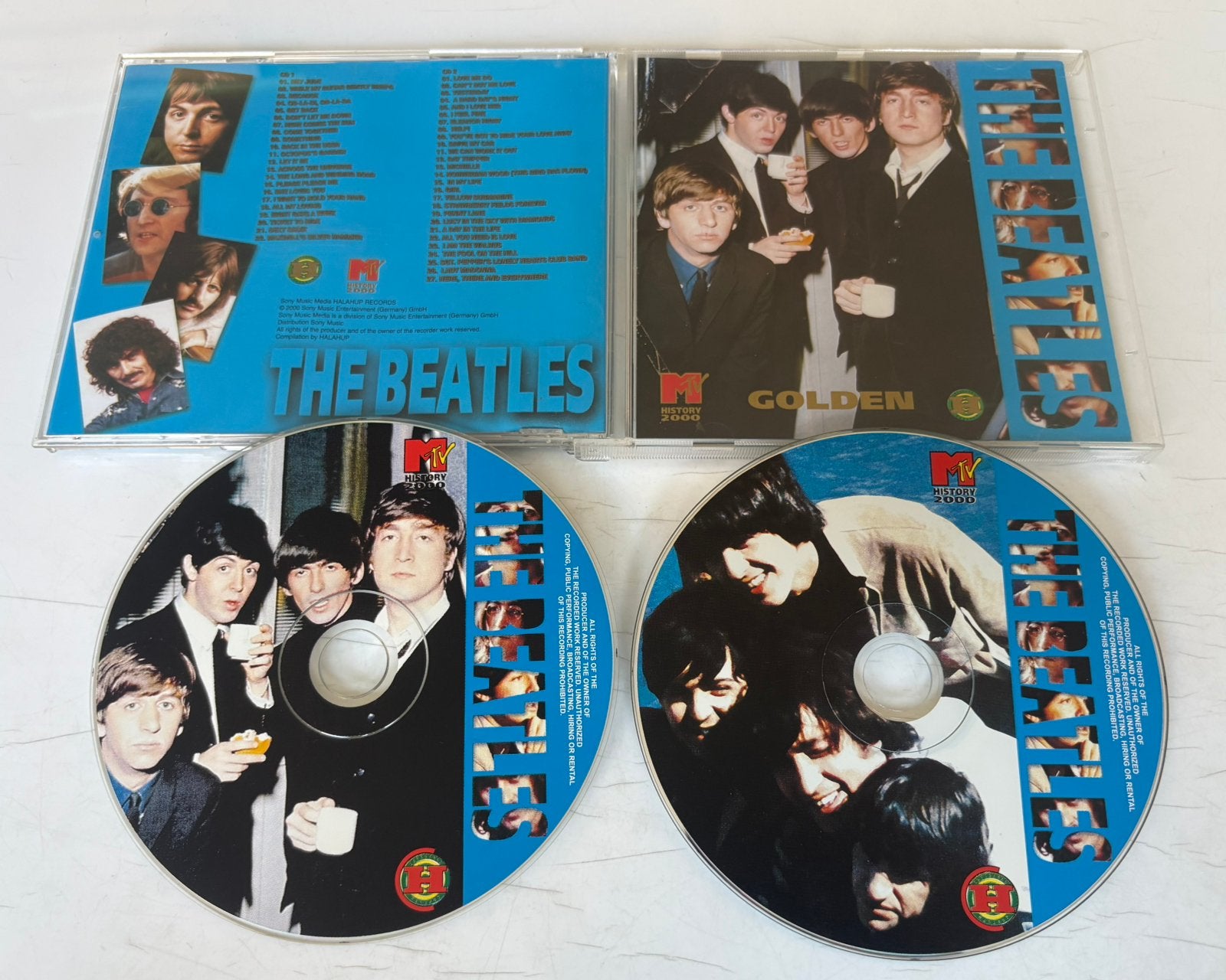 The Beatles - Golden (RARE, MTV History 2000, 2cd), Ophalen of Verzenden, Zo goed als nieuw