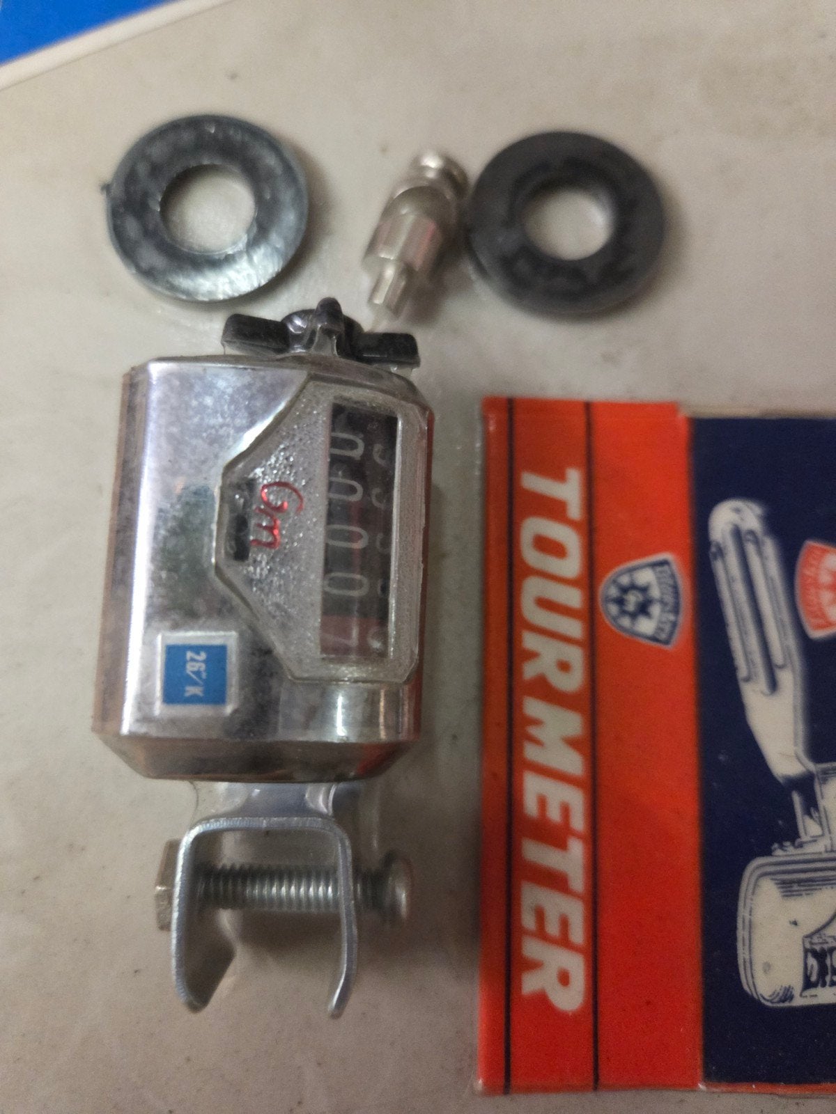 Vintage 26" kilometerteller (ongebruikt), Verzenden, Nieuw