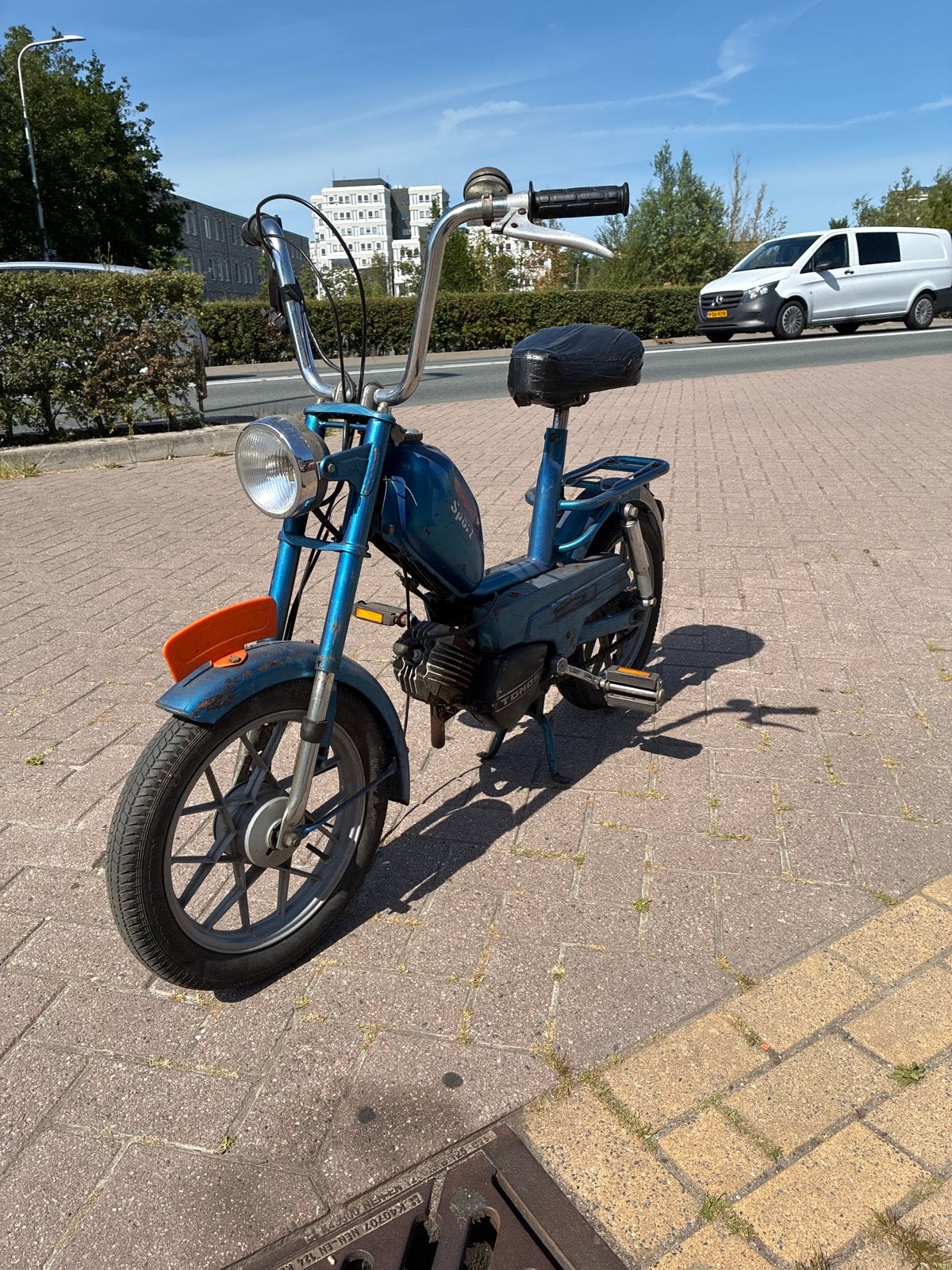 Tomos SuperSport zonder kenteken -, Fietsen en Brommers, Brommers | Tomos, Ophalen of Verzenden, Gebruikt, Maximaal 45 km/u, Overige modellen