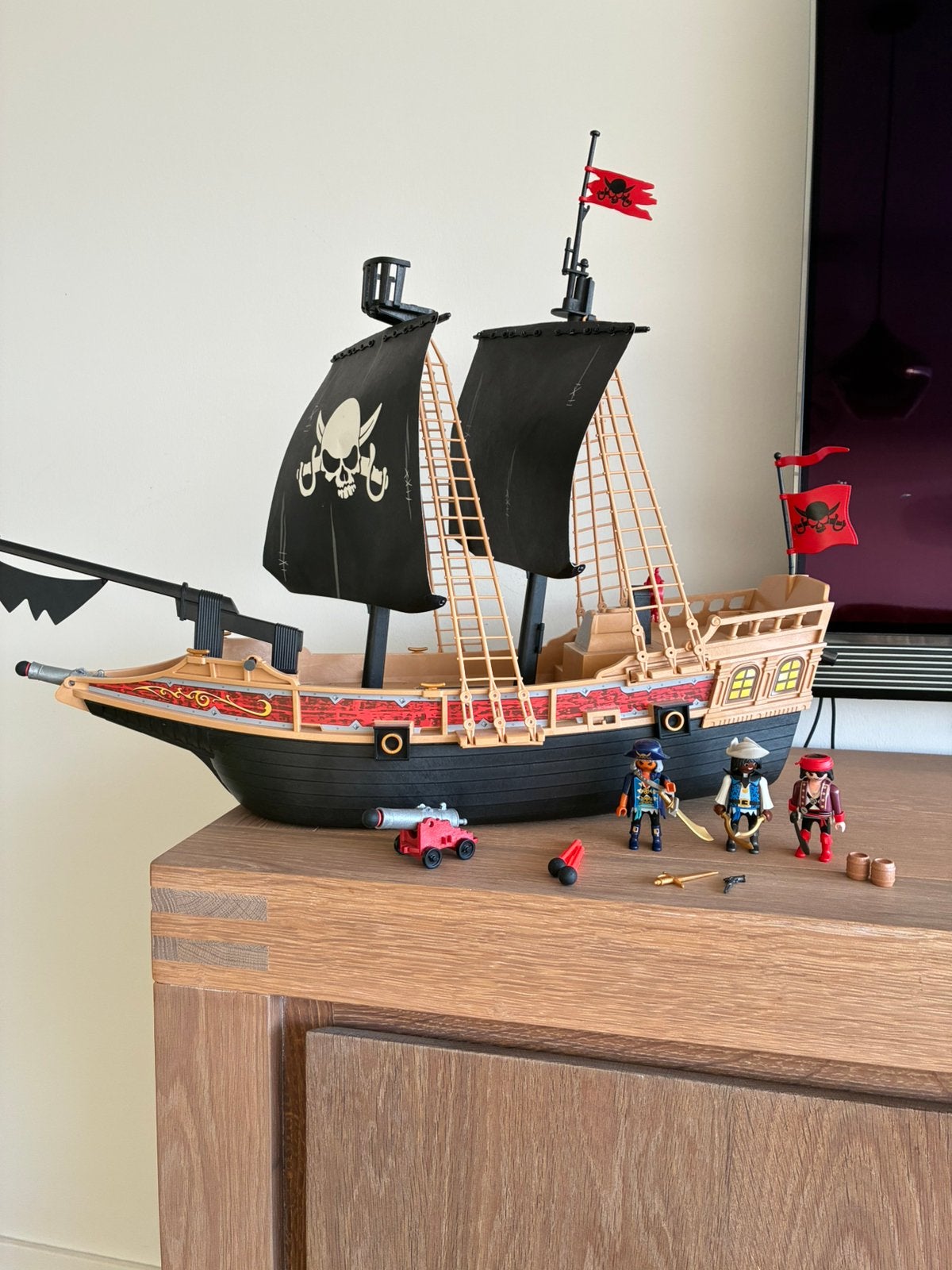 Playmobile piratenschip, Ophalen, Zo goed als nieuw