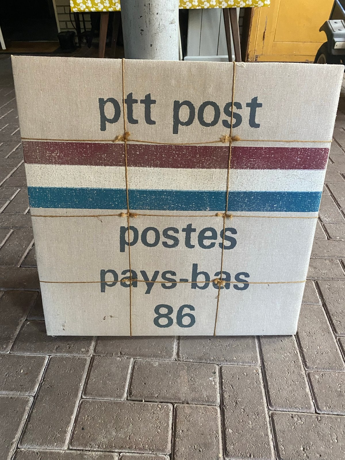 Vintage PTT Post memobord, Verzamelen, Ophalen, Gebruikt