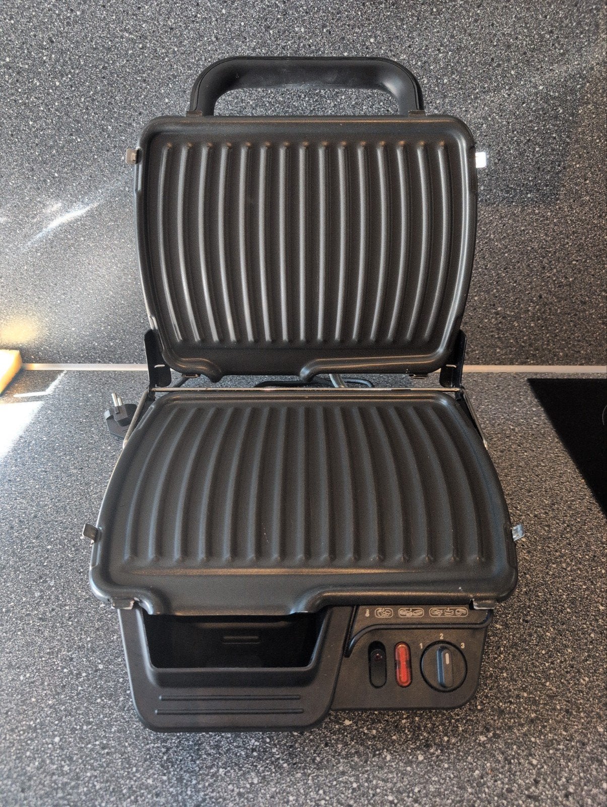 Tefal OptiGrill GC305012 Contactgrill, Ophalen, Vaatwasmachinebestendig, Gebruikt, Tafelgrill