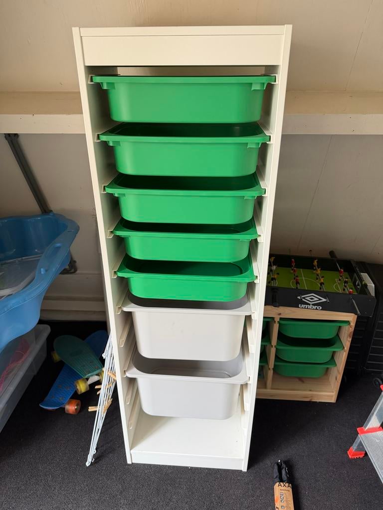 IKEA Trofast kast met opbergbakken, Ophalen, Gebruikt, Kast