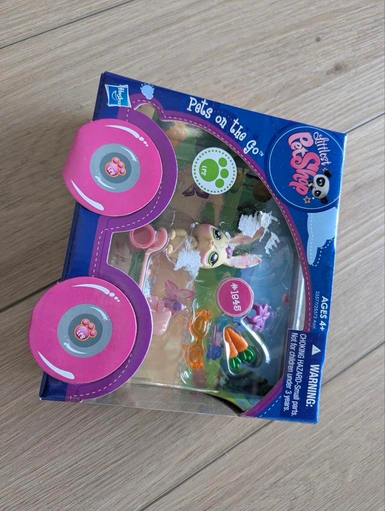 Littlest Petshop konijn #1845, Ophalen of Verzenden, Gebruikt