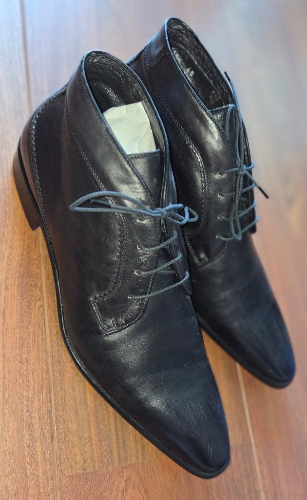 Azzaro Vero Cuoio herenschoenen maat 45 - Nieuw, Zwart, Nieuw, Ophalen of Verzenden, Azzaro