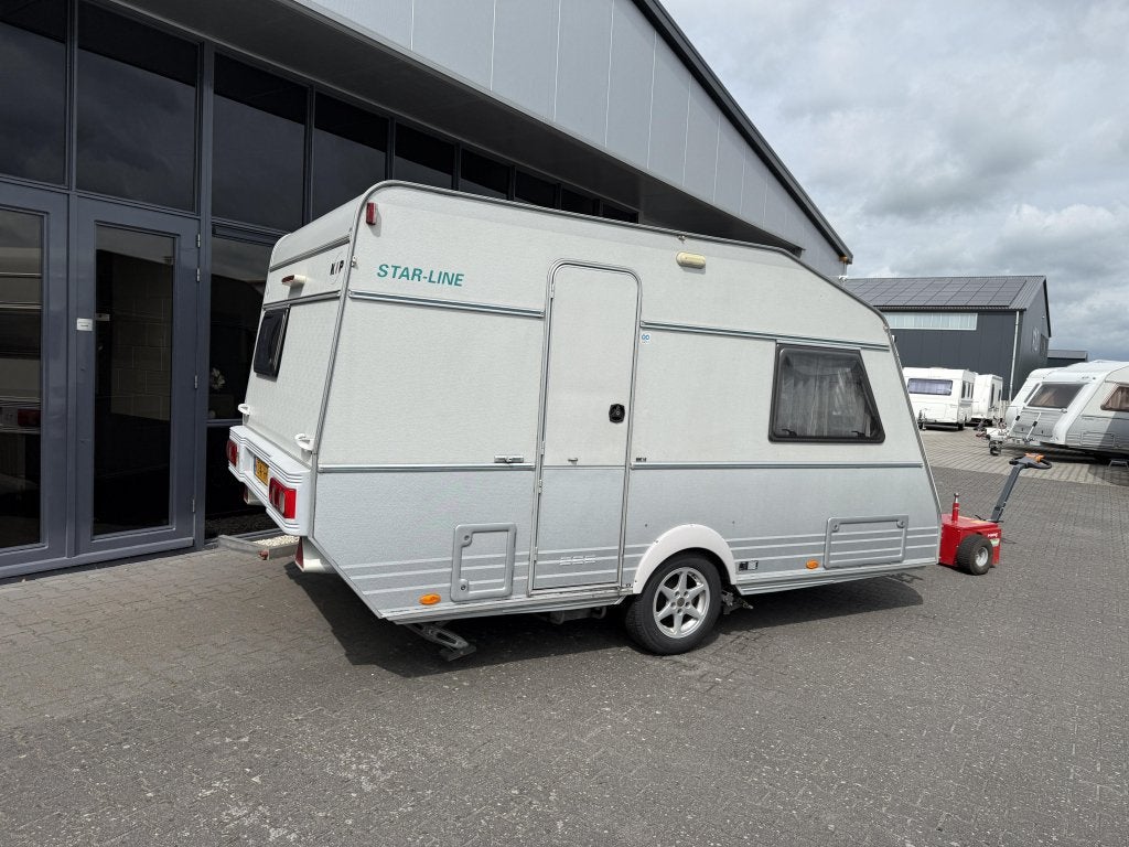 Kip Star Line 41 EKL Langslaper 210cm + WC Tent BJ 2000, Standaardzit, Lengtebed, Kip, Tot en met 2