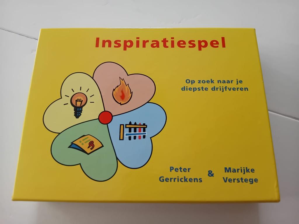 Inspiratiespel. Op zoek naar je diepste drijfveren, Boeken, Ophalen, Zo goed als nieuw