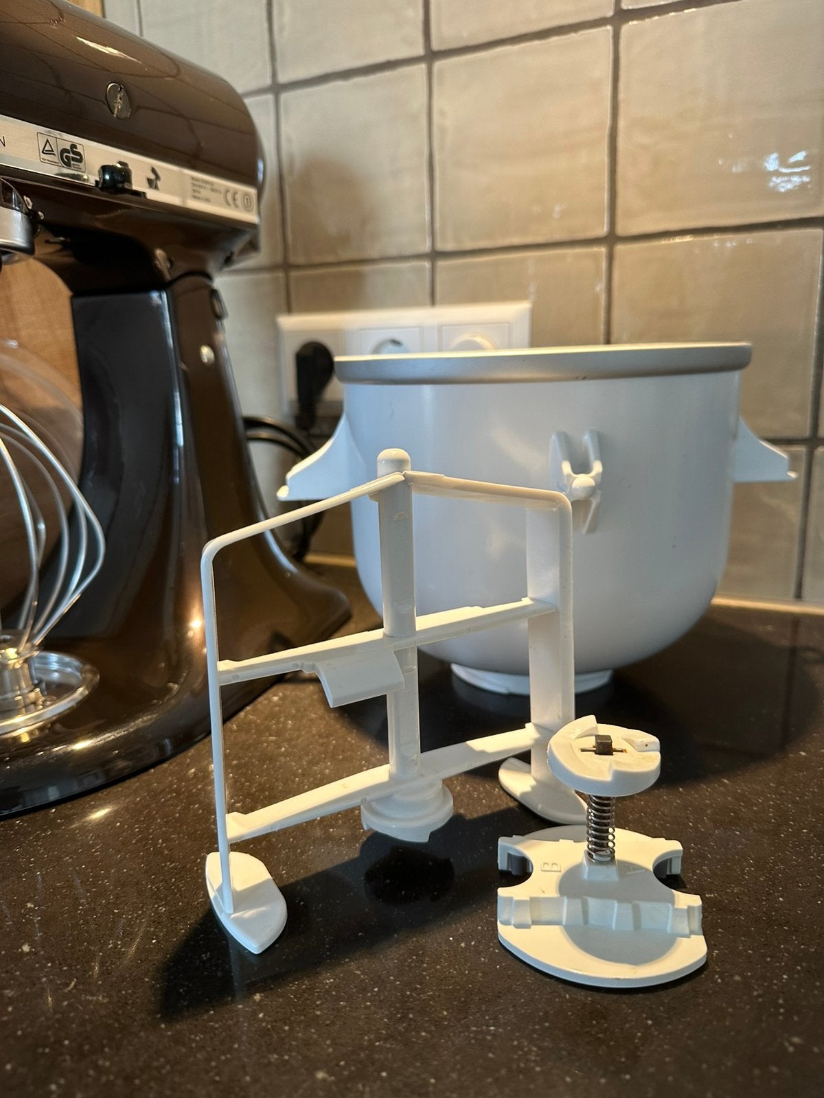KitchenAid ijsmaker, Ophalen of Verzenden, Gebruikt, Koelelement