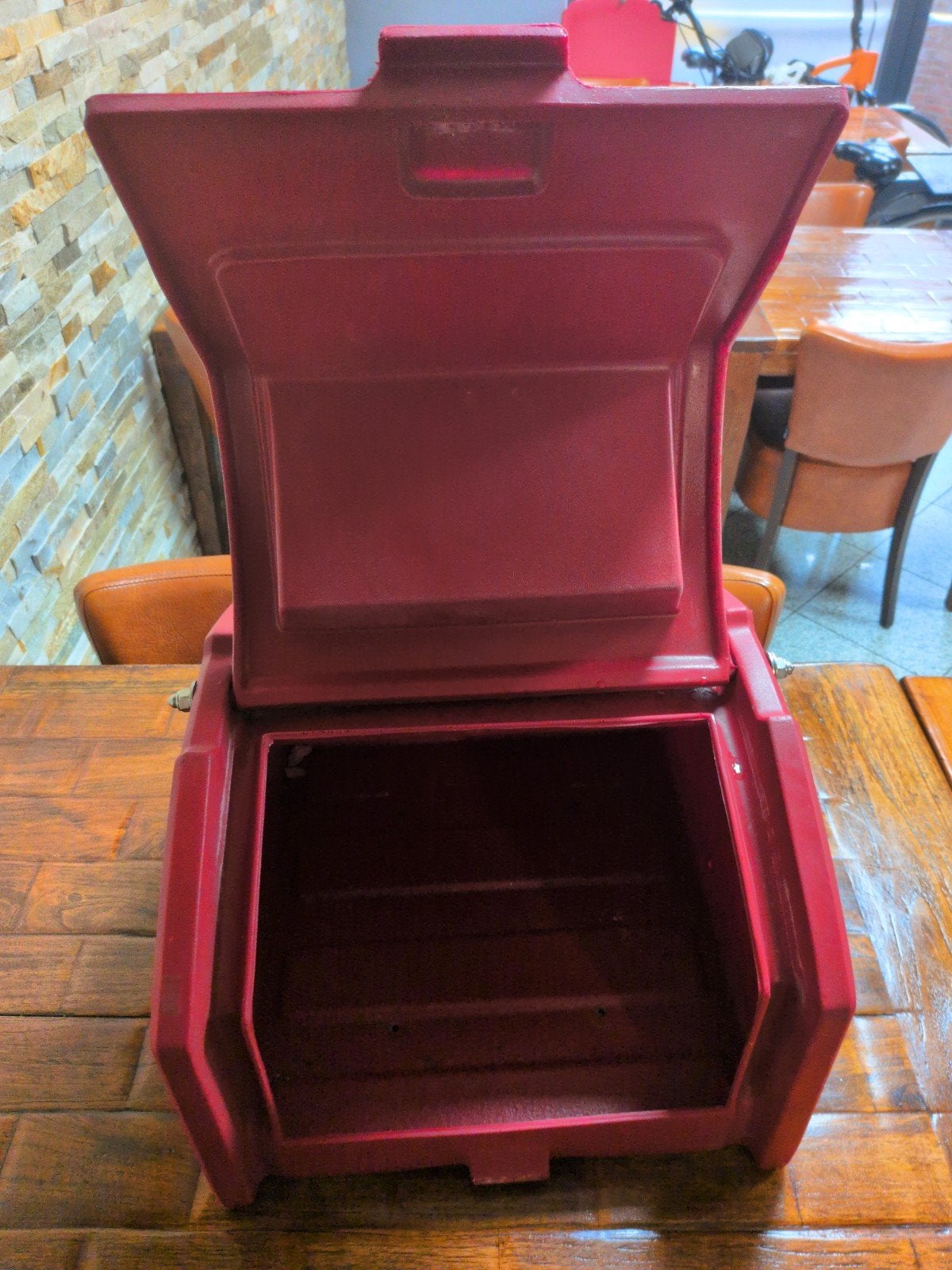 bezorgbox, Ophalen of Verzenden, Gebruikt, Bagagekar, 80 kg of meer